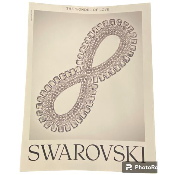 Swarovski Sephora Print Ad Campaign Spring 2024 Frame Ready Original Catalog - Picture 1 of 4